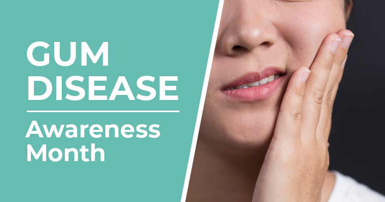 Avalon Family Dentistry recognizes gum disease this month through patient education.